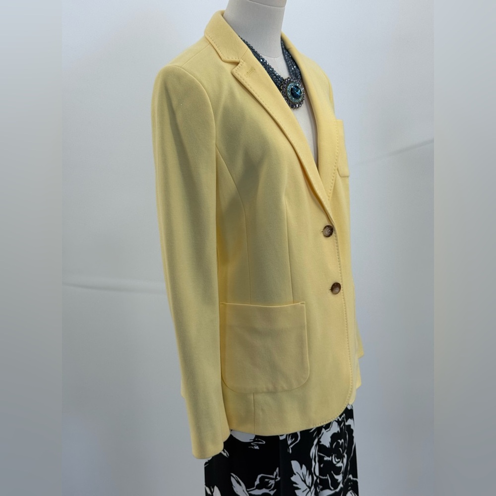 Talbots ABERDEEN KNIT BLAZER Tailored Fit;Classic Lapel, Office to Casual Chic - Picture 13 of 16